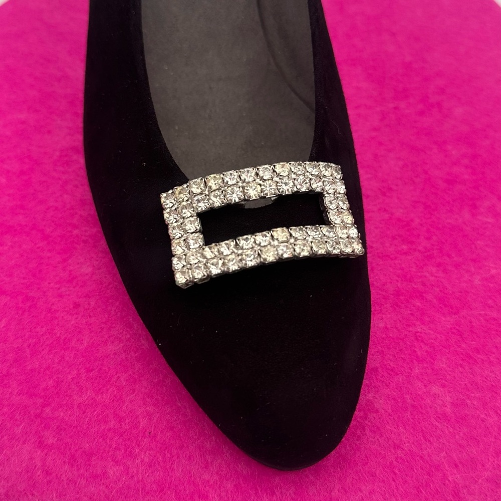Musi Vintage Rhinestone Shoe Clips - Picture 3 of 8